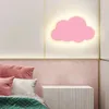 Lampada da parete Nuvola Soggiorno moderno Camera da letto per bambini Decoracion Luce a LED Habitacion Adolescente Apliques Lampara