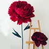 Wreaths Decorative Flowers Large Paper Peony Wedding Decoration Rose Flower Head Window Setting Decorations Props