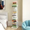 Decoratieve platen Onzichtbare boekenplanken Vloerplanken Wanddisplay Verticale hoek Woonkamerboekenkasten