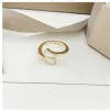 Дизайнерские кольца Веерообразное кольцо-юбка, модное индивидуальное универсальное кольцо из титановой стали, маленькое кольцо-юбка из фритиллия в европейском и американском стиле, парное кольцо с гальваническим покрытием