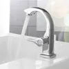 Banyo Lavabo Muslukları Havza Tek Delikli Çinko Alaşımlı Washbasin Ev Banyosu Soğuk Su Musluğu Armatürü