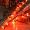 Party Favor 2M 20LED Red Heart String Light Garland Love Letter Fairy Wedding Home Decorations Anniversary Valentines Day Gift