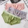 Underpants FULSURPRIS 4 Pcs/lot Men's Ice Silk Seamless See Through Briefs Panties Mesh Comfortable Breathable Underwear