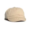 Vintage Short Brim Cotton Baseball Cap Men Women Dad Hat Adjustable Trucker Style Low Profile Caps 240103