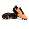 Men Soccer Shoes Tiempoes Legendes 10 Elitees FG IC TF Cleats Football Boots Crampons De Scarpe Da Calcio orange