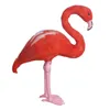 Bahçe Dekorasyonları Flamingo heykel sanat eseri Dekoratif Hayvan Figürin Çim Arka Bahçe Açık Hava
