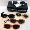 Gent Monster Rococo Summer Cat Eye Oval Solglasögon Korea Brand GM Women and Men Square Glasses UV400 Protection 231220 3087