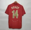 Henry Retro Futbol Formaları Highbury Pires Reyes 02 03 05 06 92 93 94 95 96 98 99 Bergkamp Adams Persie Galla V. Persie 88 89 90 Vintage Klasik Futbol Gömlek