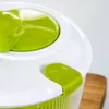 Otomatik kurutma sebze dehidratör salata meyve drenaj sepet süzgeç ev mutfak aletleri 5L büyük kapasite 240104