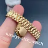 Классические женские алмазные часы 69178 26 мм рисунок набор Sapphire Mirror Автоматические желтые золотые стальные браслет часы с коробкой