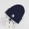 Designer Beanie Bonnet Winter Hat Sticked Woolen Women Men Chunky Knit Thick Warm Faux Fur Pom Beanies Hats Female Bonnet Caps 984