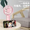 Electric Fans New USB Mini Strong Wind Handheld Fan USB Rechargeable Mini Desktop Air Cooler Outdoor Fan Cooling Travel Hand Fans for Outdoor YQ240104