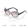 Lunettes de soleil pour enfants, Protection solaire colorée, Design papillon mignon, voyage en plein air, Protection Uv, pare-soleil