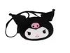 Kawaii sac en peluche cannelle ma mélodie Anime sacs à main chat Purin chien Kuromi peluche rangement porte-monnaie sac à dos ForGirl9016732