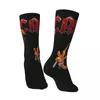 Chaussettes pour hommes Funny Crazy Sock pour hommes Animal Drummer X ABDC Classique Hip Hop Harajuku Jouets à la mode Happy Quality Motif imprimé Boys Crew