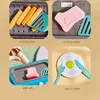 Children's Barbecue Table Toys Play Home Color-changing Food Simulation Rice Cooking Multifunctional Induction Cooker 240104