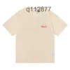 Rhude Mens T Shirts Womens Designer T Shirts Rhude Printed Fashion Man T-shirt Högkvalitativ USA-storlek M-XL SVGY