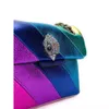 Kurt Geiger Heart w kształcie torebki luksusowe designerskie torba skórzana londyńska kobiety mini torba na ramię metalowy znak Pochette Tote Crossbody Bags Mini Kensi 288
