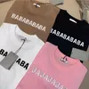 Paris Herren T-Shirt Europa Frankreich Luxus Alphabet Grafik gedrucktes Logo Mode Herren Kurzarm T-Shirt Damen BB Kleidung Lässiges Baumwoll-T-Shirt Große T-Shirts