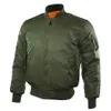 MA1 Uomo Inverno Caldo Militare Airborne Volo Tattico Bomber Giacca Army Air Force Fly Giacca Pilota Moto Imbottiture Cappotto 240103