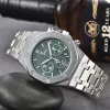 Brand AP Mens men Watch All dial work Full Function Stainless Steel Calendar Sapphire Automatic Designer Quartz Multifunction Chronograph mens Watches