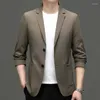 Men's Suits 5014-2024 Suit Spring Business Professional Jacket Casual Korean Version Of