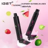 100% Original Iget Legend 4000 Puff Disposable Vape Pen Mesh Coil 14ml Förfylld POD 4K E Cigarett 5% RBG Light Vape Pen Kit 13 Smaker i lager