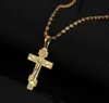 Collana con pendente eterno della chiesa cristiana ortodossa russa Russia Grecia Ucraina Gioielli G1213253S3079583