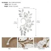 Rug Oorbellen Shining Bridal Handgemaakte Strass Retro Stijl Oorklem Ornamenten Dames Meisjes