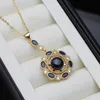 2024 Trendy freshwater pearl necklace Trendy gold-plated pearl pendant wife and mother's anniversary gift 240104