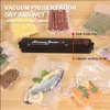 Vacuum Food Sealer Packaging Hine 220V/110V Household Film Packer Including 15Pcs Bags Drop Delivery Otft4