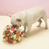 Dog Toys Chews Dog Sniffing Puzzle Ball Interactive Toy Portable Pet Snuffle Ball Encourage Training Educational Pet Slow Dispensing Feeder Toy