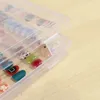 Nagelkonst tips Displaybok som visar hylla gel polska falska naglar manikyr samlarbox brädverktyg