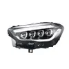 LED Blu Daytime Running Head Light per Benz GLA GLA200 GLA300 Faro 2020-2022 Indicatori di direzione Abbaglianti Lente del proiettore