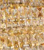 Kronleuchter Golden Long Crystal Lights Fixture American Sea Shell Deckenleuchter Wohnzimmer Esszimmer El Stairways Lustres