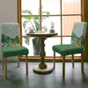 Tropical Monstera Hummingbird Flower Chair Cover Dining Spandex Stretch Seat Covers Home Office Decoration Desk Chair Case Set 240104