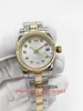 Luxury Rolaxs Watch Automatic Movement Clean Factory Hot Selling High Quality Ladies 26mm Datejust Diamond President 18k Gold Asia 2813 Mechanical Automatic