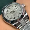 مراقبة الماس الساعات الميكانيكية التلقائية 40 ملم نساء Wristwatch Montre de Luxe