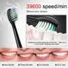 Sonic escova de dentes elétrica inteligente ultra sônica dental branqueamento recarregável adulto escova sarmocare s100 240104