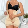 GUUDIA Body buste ouvert culotte de contrôle du ventre avec bretelles amovibles taille haute Shaper culotte entrejambe ouverte femmes Shapewear 240104