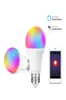 Lampadine LED intelligenti Lampadina LED WiFi 7W RGBCW Luce magica compatibile con Alexa Google Smart Home7522127