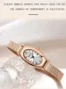 Relógios de pulso Sanda 1123 Chegada Design Elegante Número Romano Quadrado Dial À Prova D 'Água Movimento de Quartzo Mulheres Negócios Analógico Relógio de Pulso