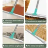 35/52cm Silicone Magic Broom Hairs Sweeping Tools Household Window Floor Cleaning Squeegee Long Handle Scraper Mop Dust Cleaner 240103