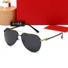 Brand Sunglasses Designer Woman Mens Sunglass Eyewear Rimless Driving Shades Male Eyeglasses Vintage Travel Fishing Ornamental Sun Glasses with Box