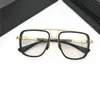 Brand Designer Optical Glasses for Men Women Metal Eyeglass Frames Fashion Big Eyewear Spectacle Frames Myopia Eyeglasses with Box3821560