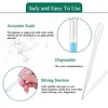 Storage Bottles 10Pcs Plastic Disposable Transfer Pipettes 0.2-10ML Graduated Eye Dropper For Lip Gloss Essential Oils Laboratory Science