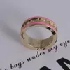 Fashion pink rings bague anillos for mens and women engagement wedding couple jewelry lover gift with box