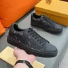 Designer Shoes Time Out Sneaker Men Travel Shoes Leather Lace-up Sneakers Frontrow Sneaker Cowhide Flat Bottom Letters Platform Shoes Business Gym Sneakers 07