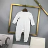 Newborn Baby Rompers Girls Boy Short Sleeve Pure Cotton Clothes Designer Brand Cartoon Bear Kids Infant Baby Romper Children Pajamas Kalekids CXD240144-6