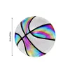 Dazzle Light Basketball 7 odblaskowe PU Warstantowe Luminous Competition Training Balls 240103